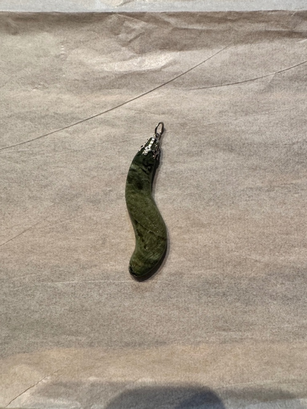 Green Nephrite Jade Necklace